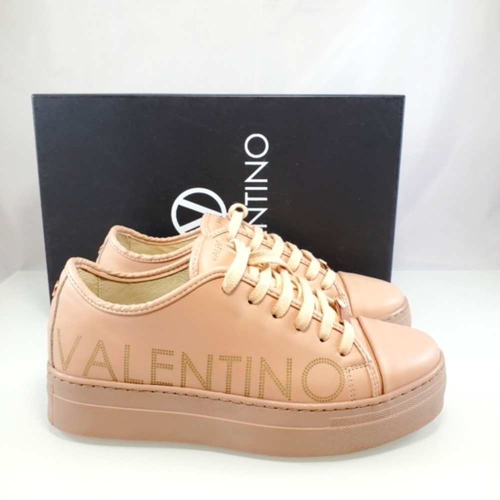 NWT$439 Valentino Dalia Leather Platform Runners